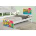 Cama Solteiro Dinossauros Coloridos com Colchão