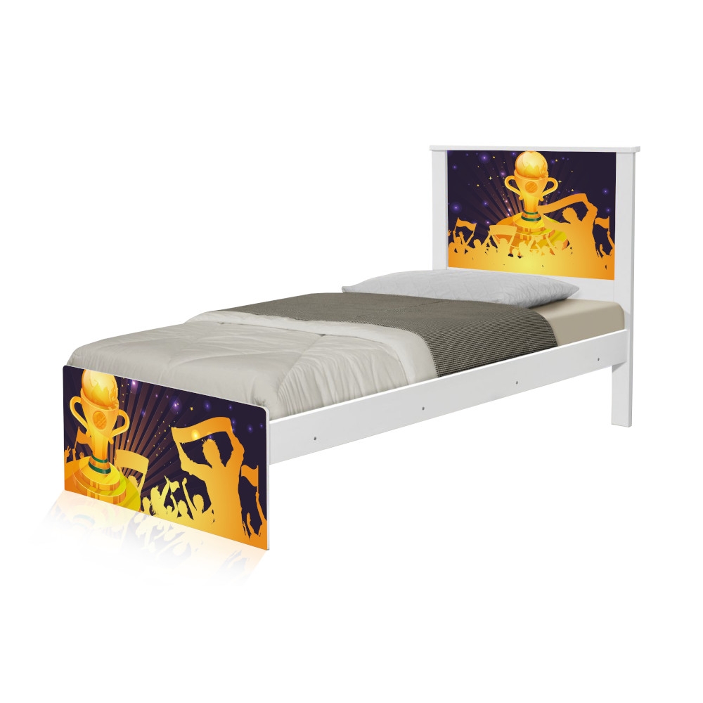 Cama Solteiro Futebol Troféu