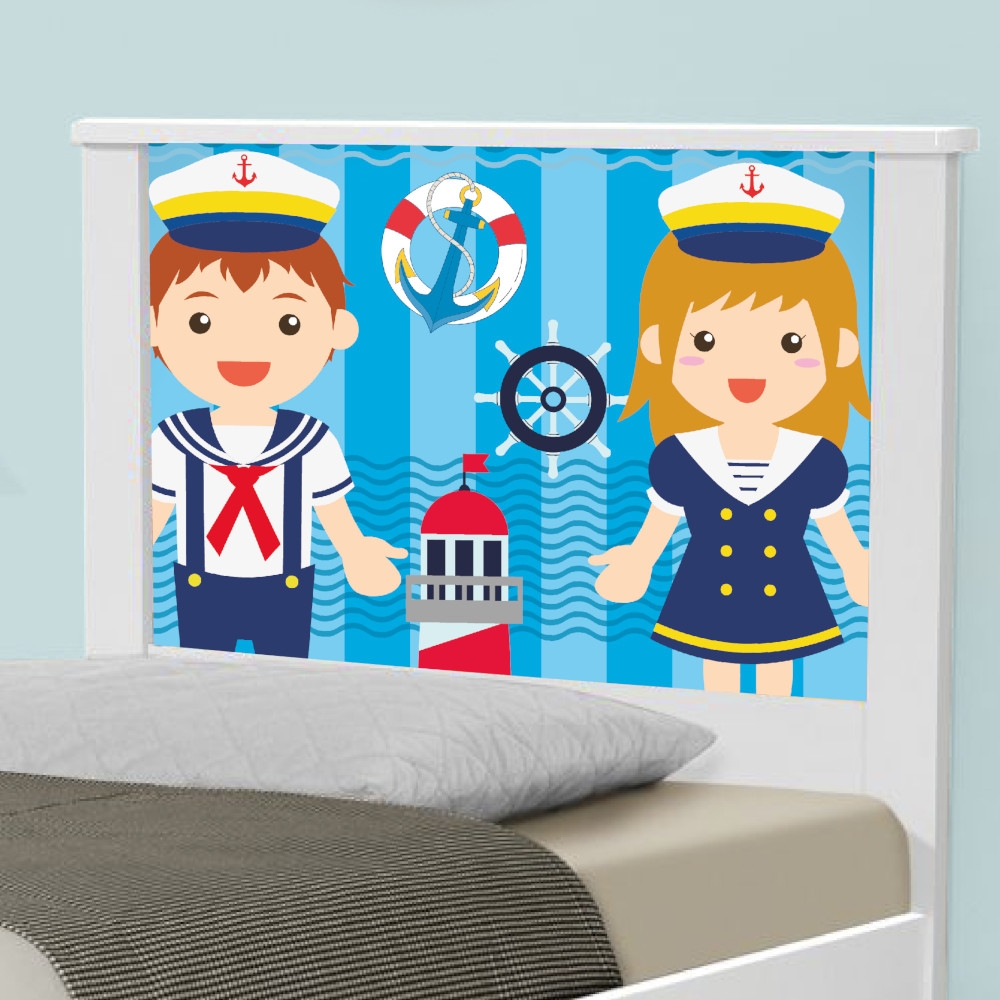 Cama Solteiro Marinheiros com Colchão