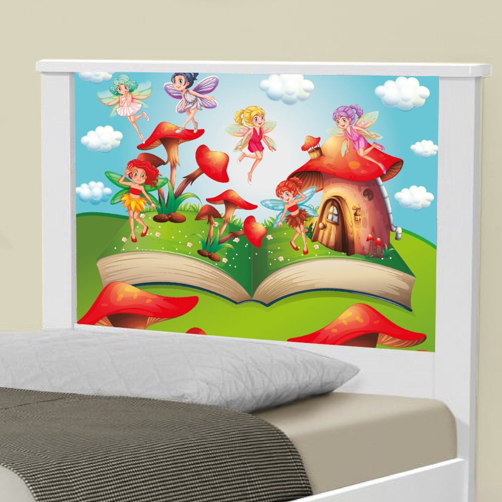 Cama Solteiro Mundo das Fadinhas com Colchão
