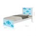 Cama Solteiro Nuvem Menino com Colchão
