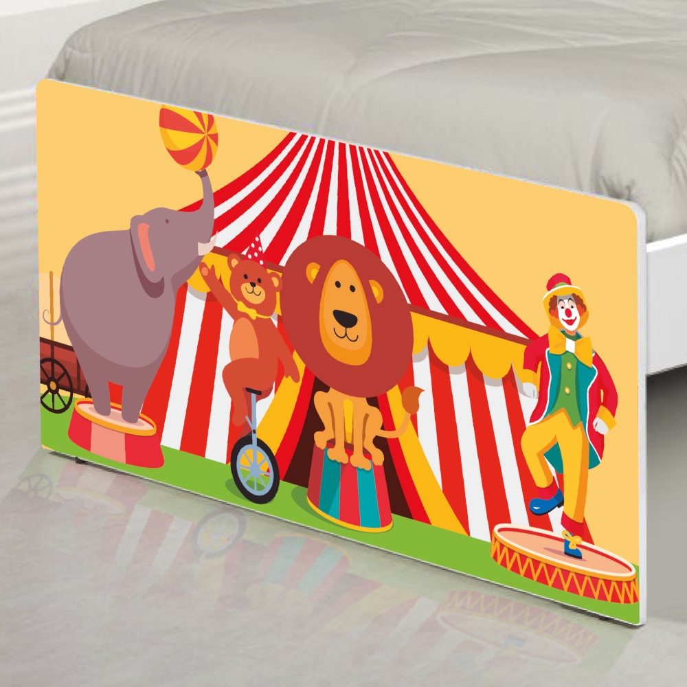 Cama Solteiro Palhaço Circo com Colchão
