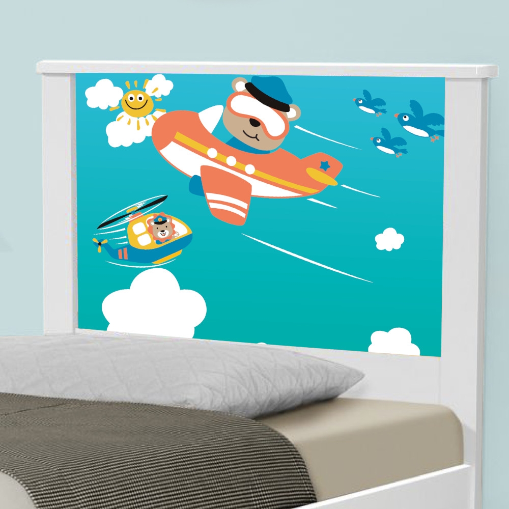 Cama Solteiro Patrulha Animal com Colchão
