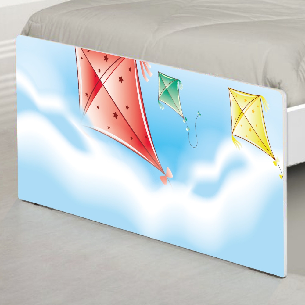 Cama Solteiro Pipas com Colchão