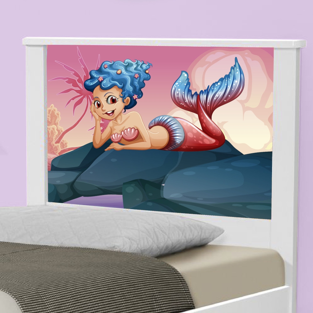 Cama Solteiro Sereia nas Pedras com Colchão