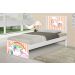 Cama Solteiro Unicórnio Meigo com Colchão