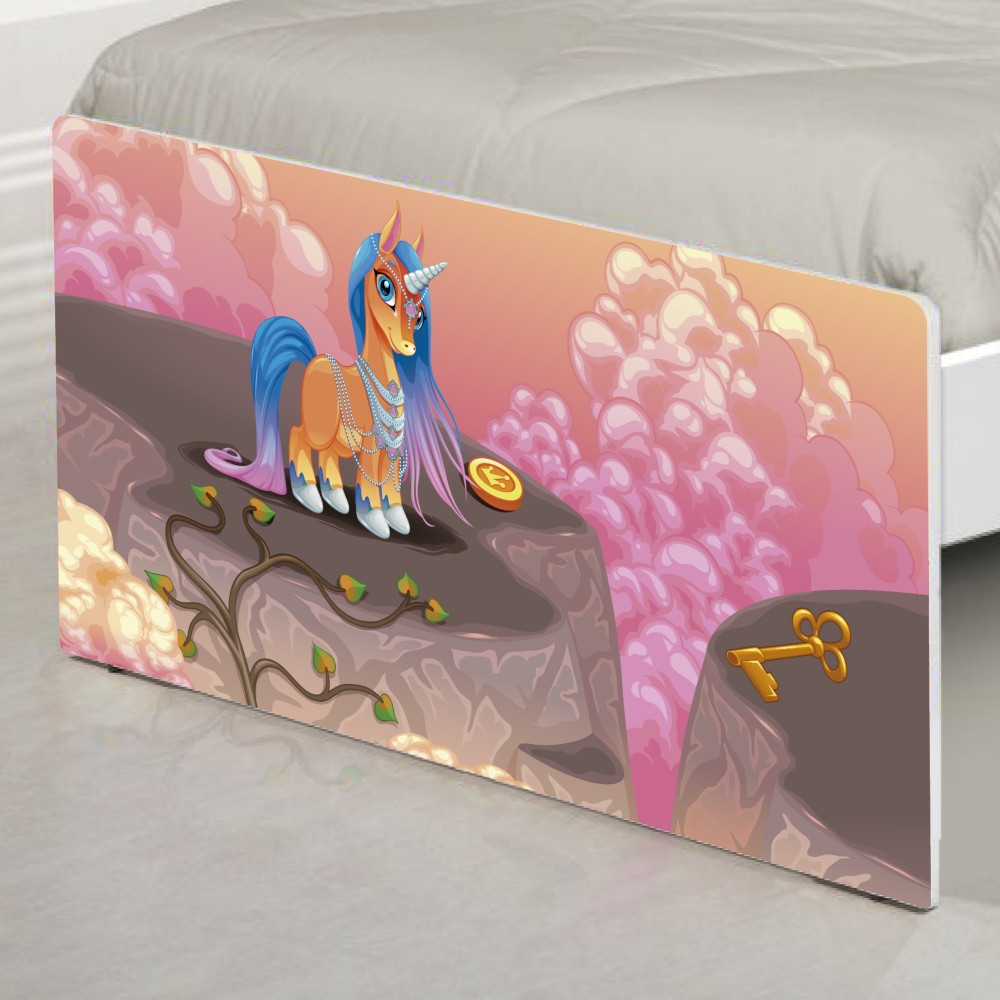 Cama Solteiro Unicórnios Mágicos