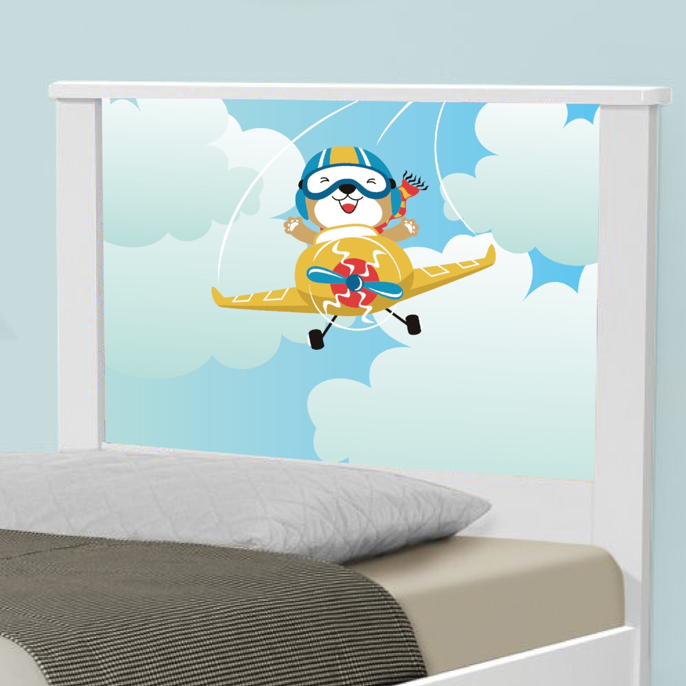 Cama Solteiro Ursinho Patrulheiro com Colchão