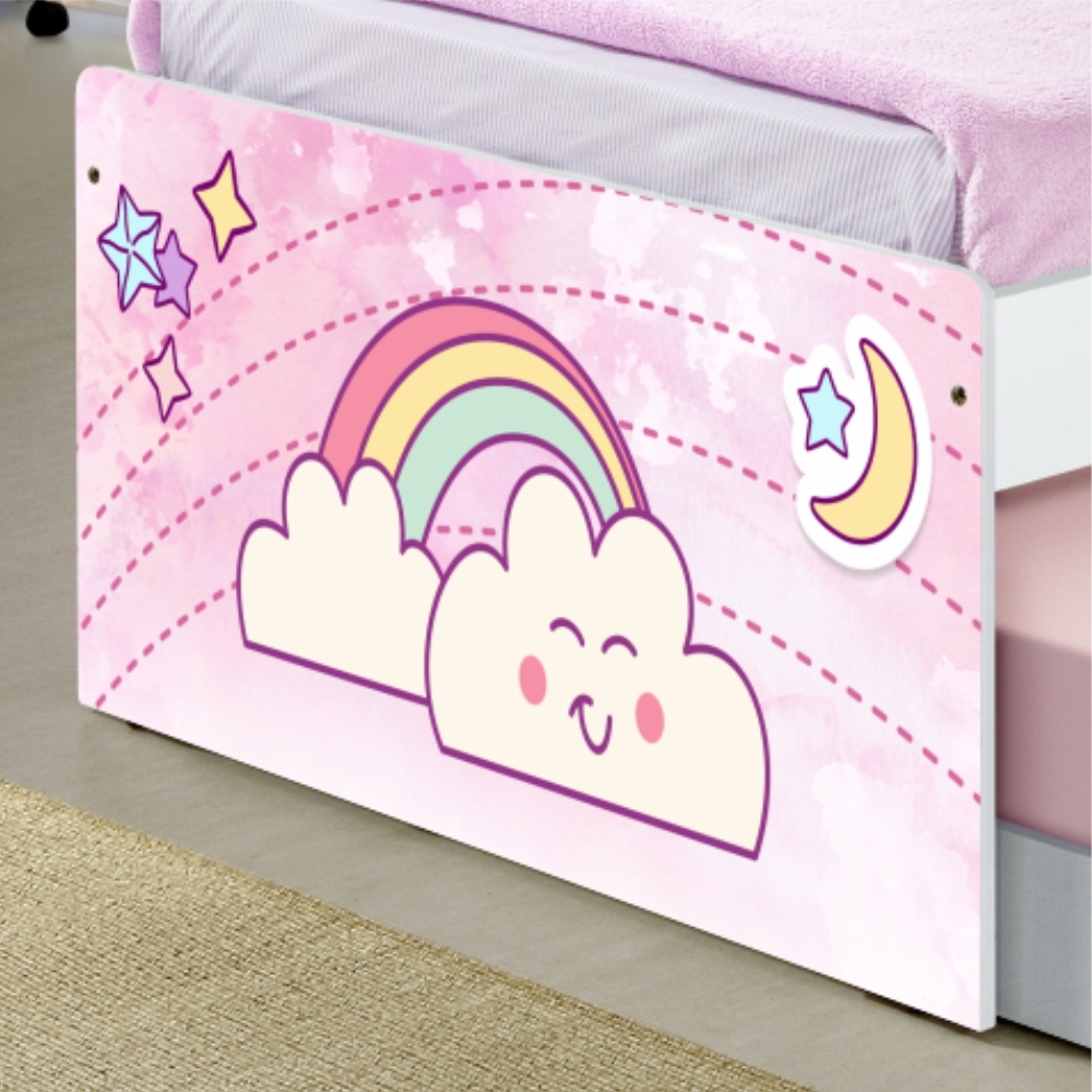 Cama Unicórnio Uni com Auxiliar
