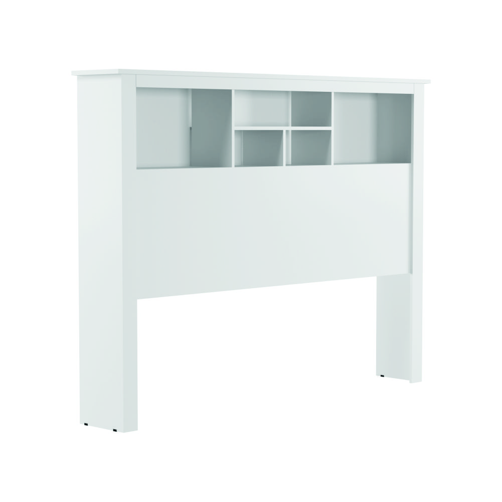 Conjunto de Cabeceira com Mezanino Lateral Lincoln Branco Nature