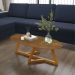 Conjunto de Mezanino Lateral com Mesa de Centro Turim Nature