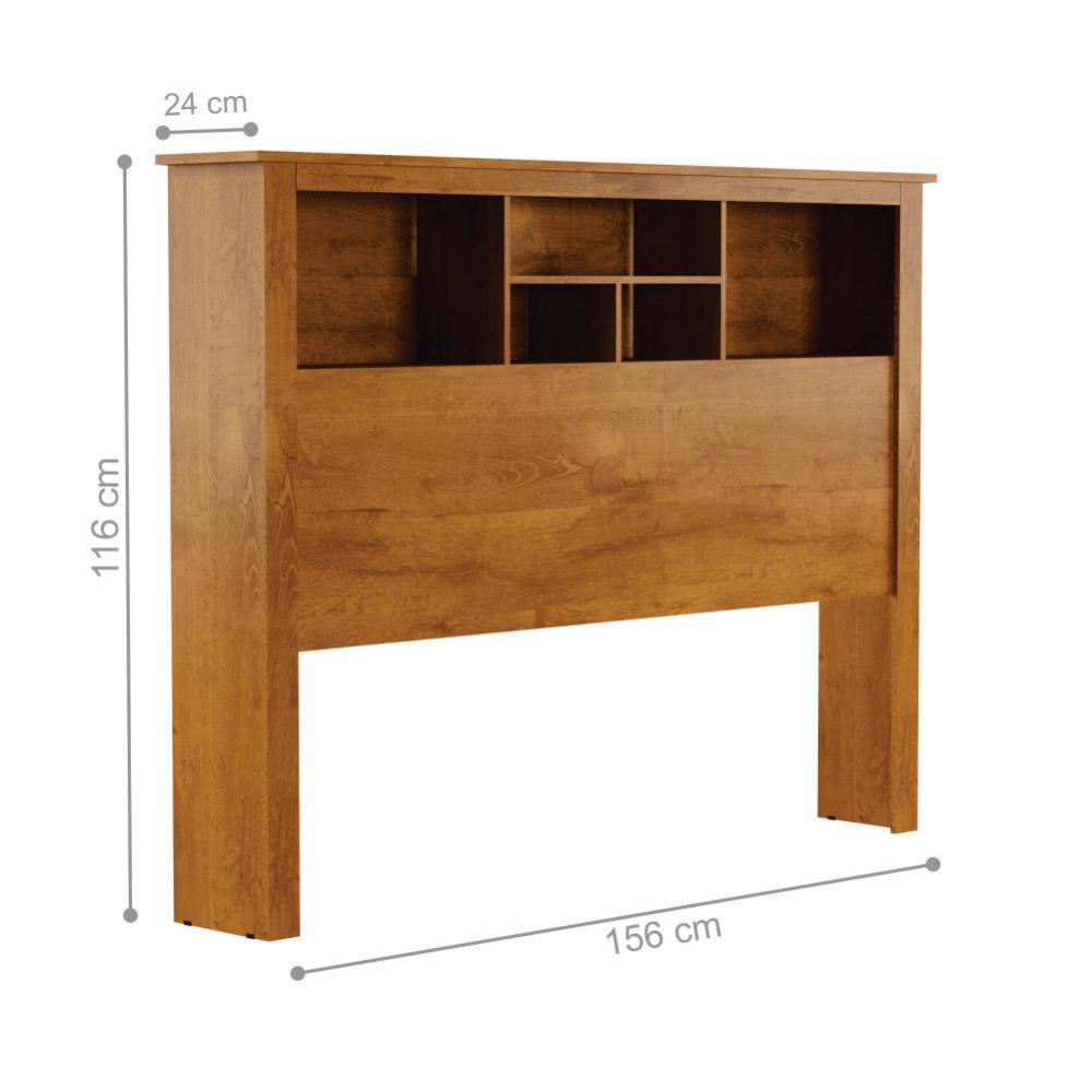 Jogo de Cabeceira com Mezanino Lateral Cambridge Nature