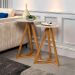 Jogo de Cabeceira com Mezanino Lateral Cambridge Off White Nature