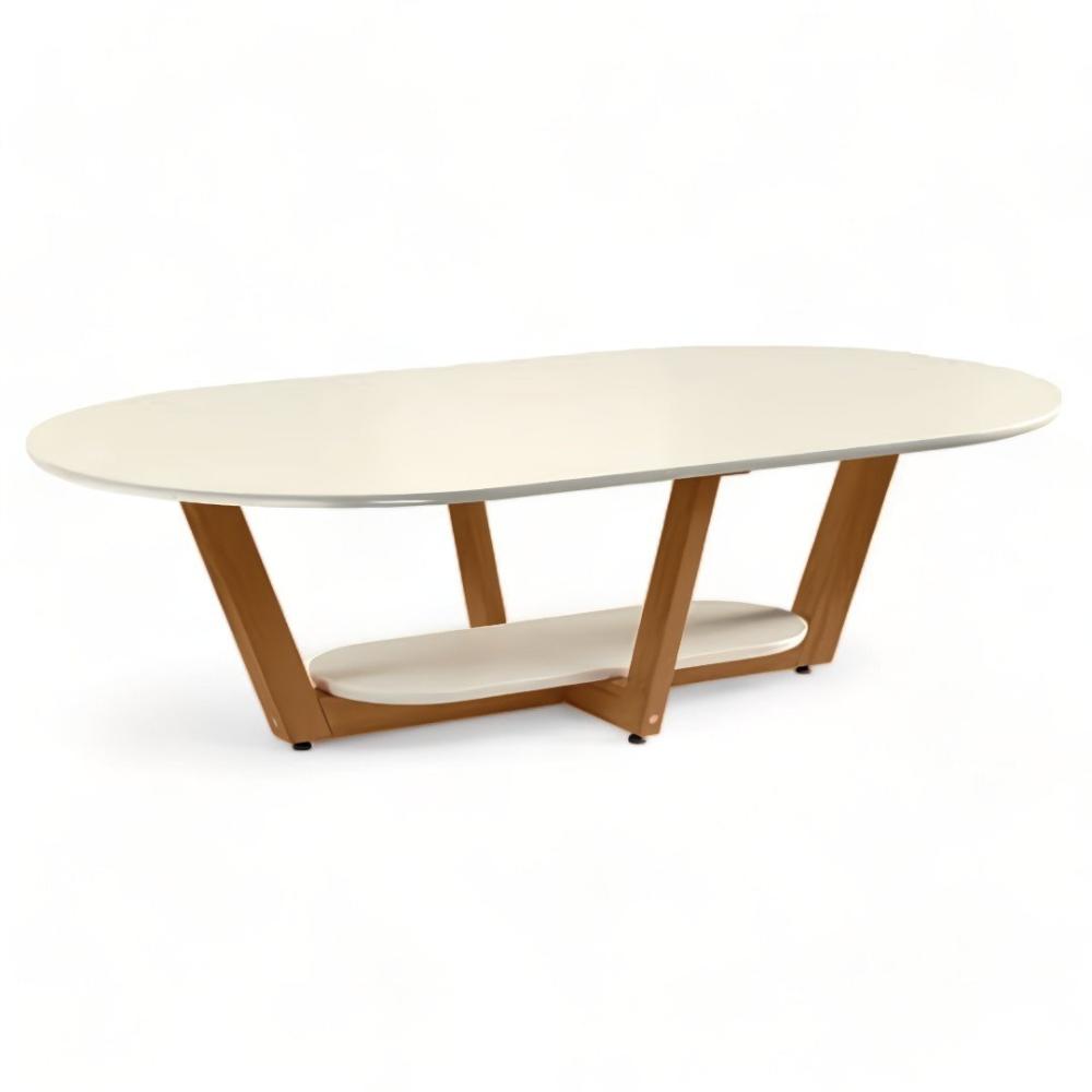Mesa De Centro Elegance Off White E Nature Tebarrot