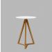 Mesa Lateral Classic Branco/Nature - Tebarrot