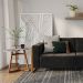 Mesa Lateral Classic Off White e Madeira