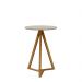 Mesa Lateral Classic Off White/Nature - Tebarrot
