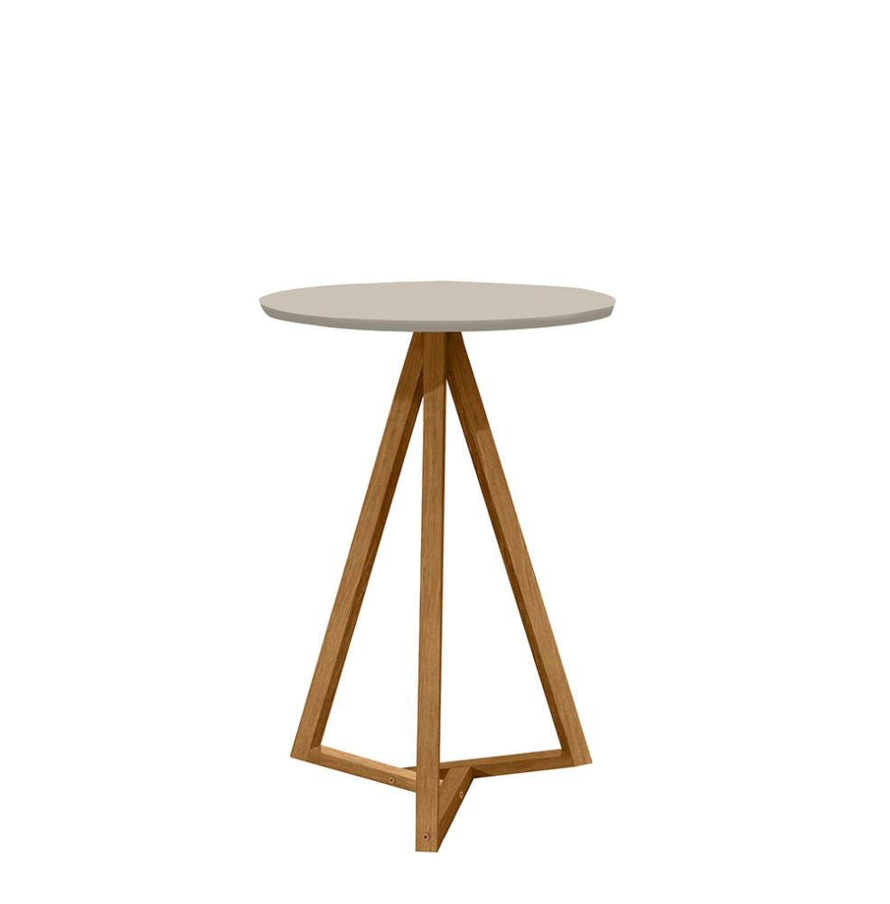 Mesa Lateral Classic Off White/Nature - Tebarrot