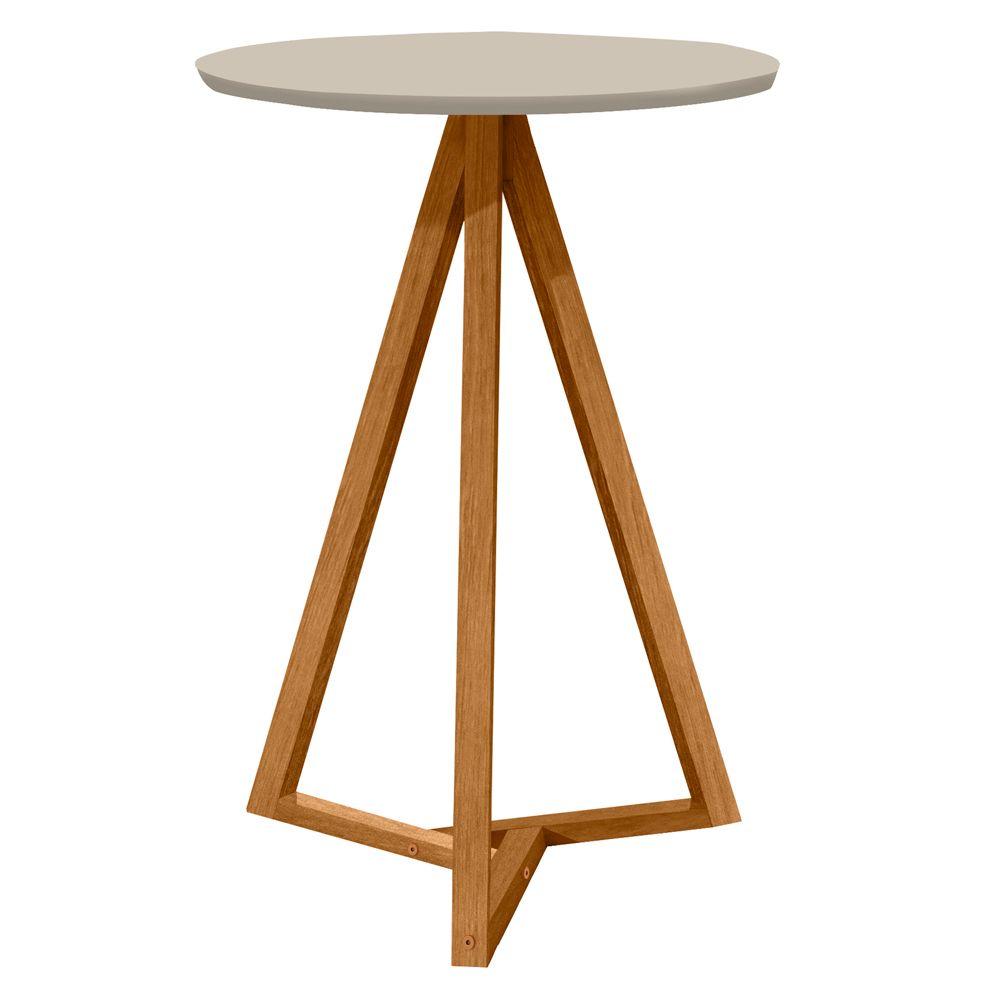 Mesa Lateral Para Sala De Estar 13X Off White Nature Tebar