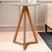 Mesa Lateral Para Sala De Estar 13X Off White Nature Tebar