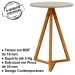 Mesa Lateral Para Sala De Estar 13X Off White Nature Tebar