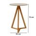 Mesa Lateral Para Sala De Estar 13X Off White Nature Tebar