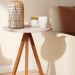 Mesa Lateral Para Sala De Estar 13X Off White Nature Tebar