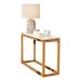 Mesa de Apoio Supreme Off White/Nature - Tebarrot