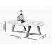 Mesa de Centro Classic Branco/Nature- Tebarrot