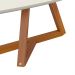 Mesa de Centro Classic Off White e Madeira