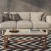 Mesa de Centro Coraline Off White Amêndoa