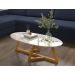 Mesa de Centro Lens Off White