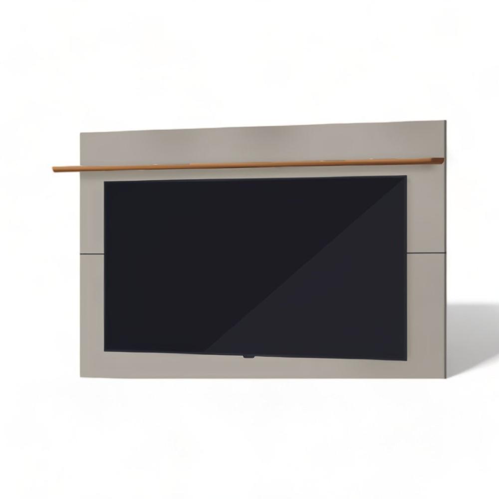 Painel Para Tvs Até 55" Vênus Gianduia E Nature Tebarrot