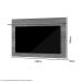 Painel Para Tvs Até 55" Vênus Gianduia E Nature Tebarrot