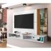 Painel para TV até 60 Polegadas Titan Branco e Amêndoa 160 cm