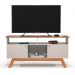 Rack Amsterdã Off White e Mel 140 cm