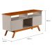 Rack Amsterdã Off White e Mel 140 cm
