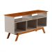 Rack Amsterdã Off White e Mel 140 cm