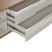 Rack Bancada Para TV 65 Pol Limit 181 cm Branco Nature Tebar