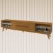 Rack Bancada Para TV 65 Pol Limit 181 cm Nature Tebar