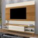 Rack Bancada Para TV 75 Pol Limit 219 cm Off White Nature Tebar