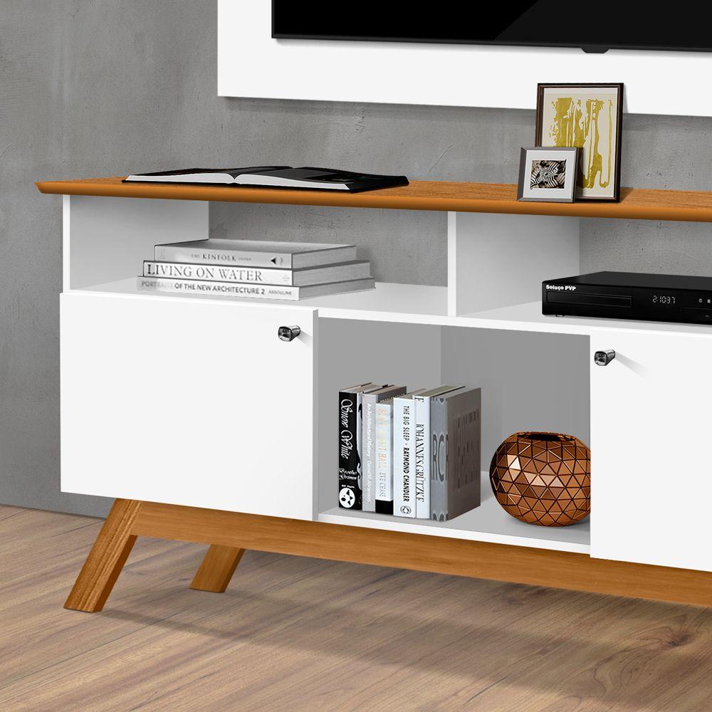 Rack Para TV 43 Polegadas 8004X1469 Branco Nature Tebar
