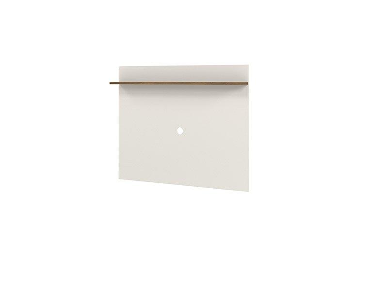 Rack Para Tv Amsterdã Com Painel Vênus Madeira / Off White - Tebarrot