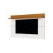 Rack e Painel para TV 3 Portas Mostod Branco Nature