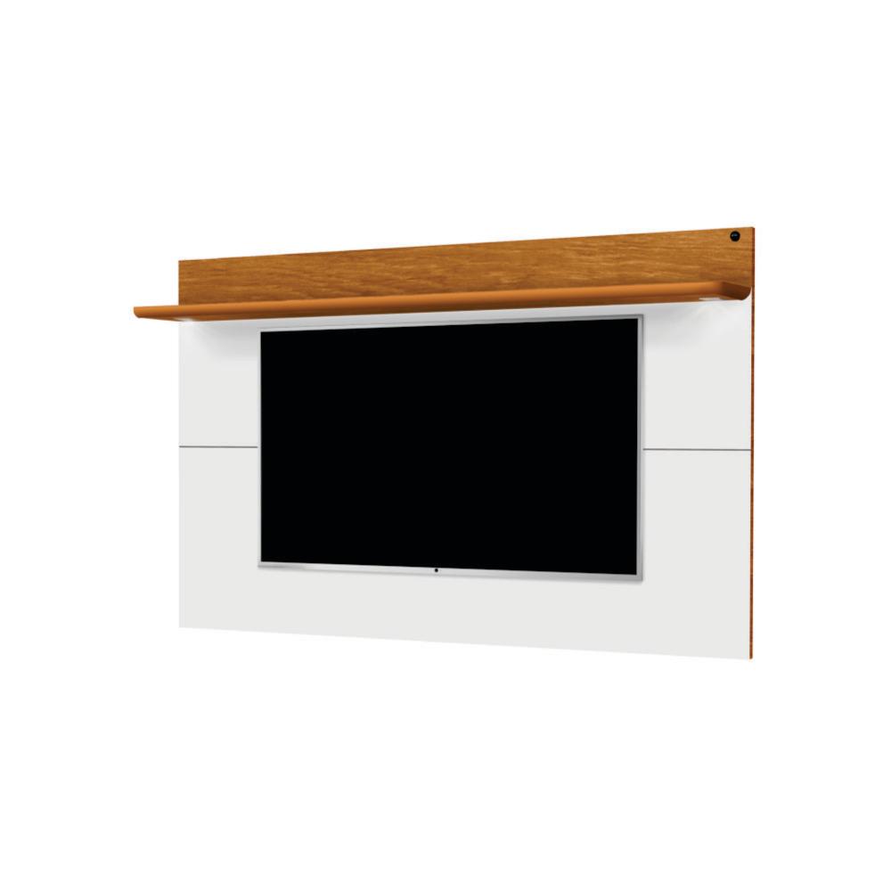 Rack e Painel para TV 3 Portas Mostod Branco Nature