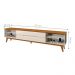 Rack para TV 1.8 Madrid Off White Nature