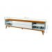 Rack para TV 1.80 Real Branco Nature