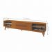 Rack para TV com 2.8 Gavetas Levante Nature