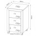Ambiente para Home Office 03 Peças Branco - Tecno Mobili