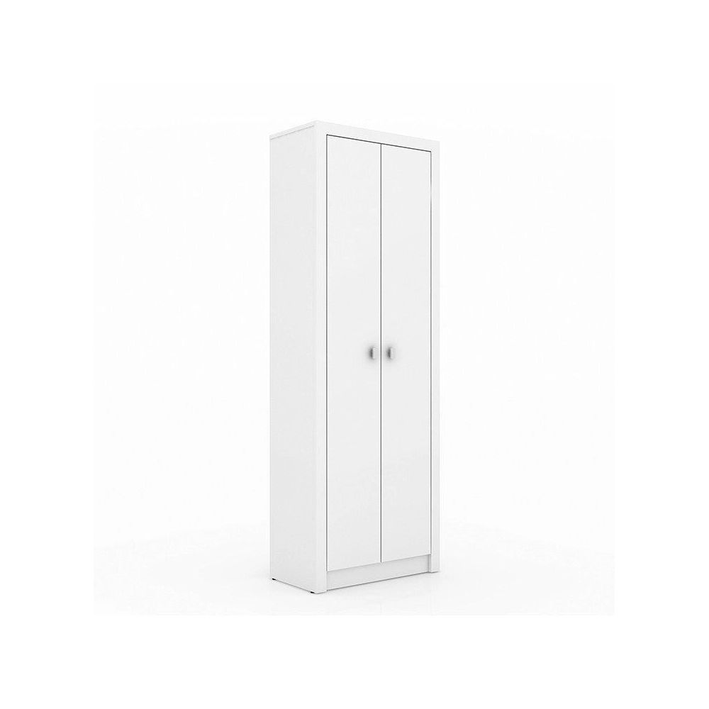 Armário Estante Alto para Escritório Home Office ME4105 MDP Branco - Gran Belo